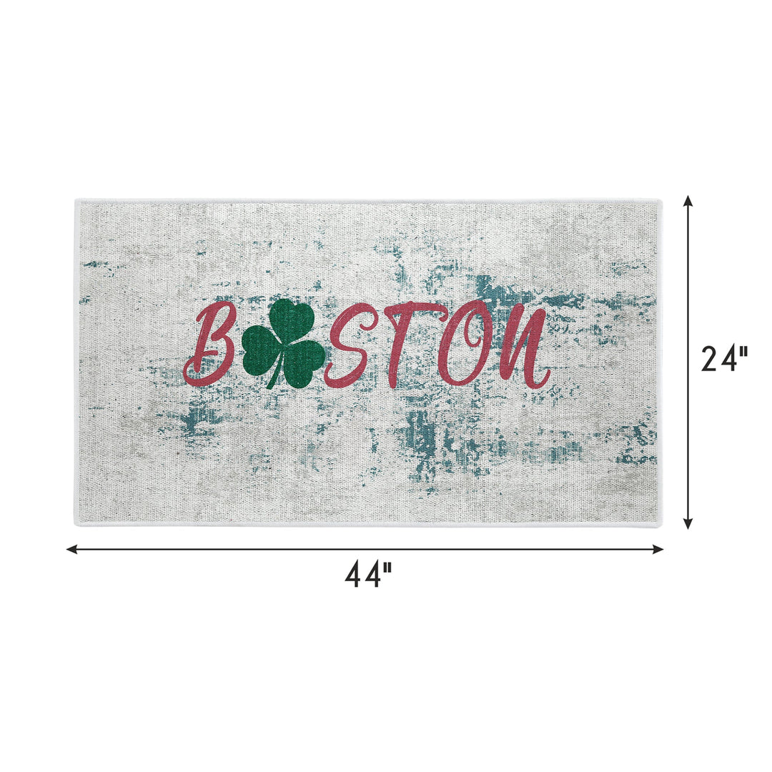 Boston Design Multipurpose Floor Mat | 24"x44" | Multicolor