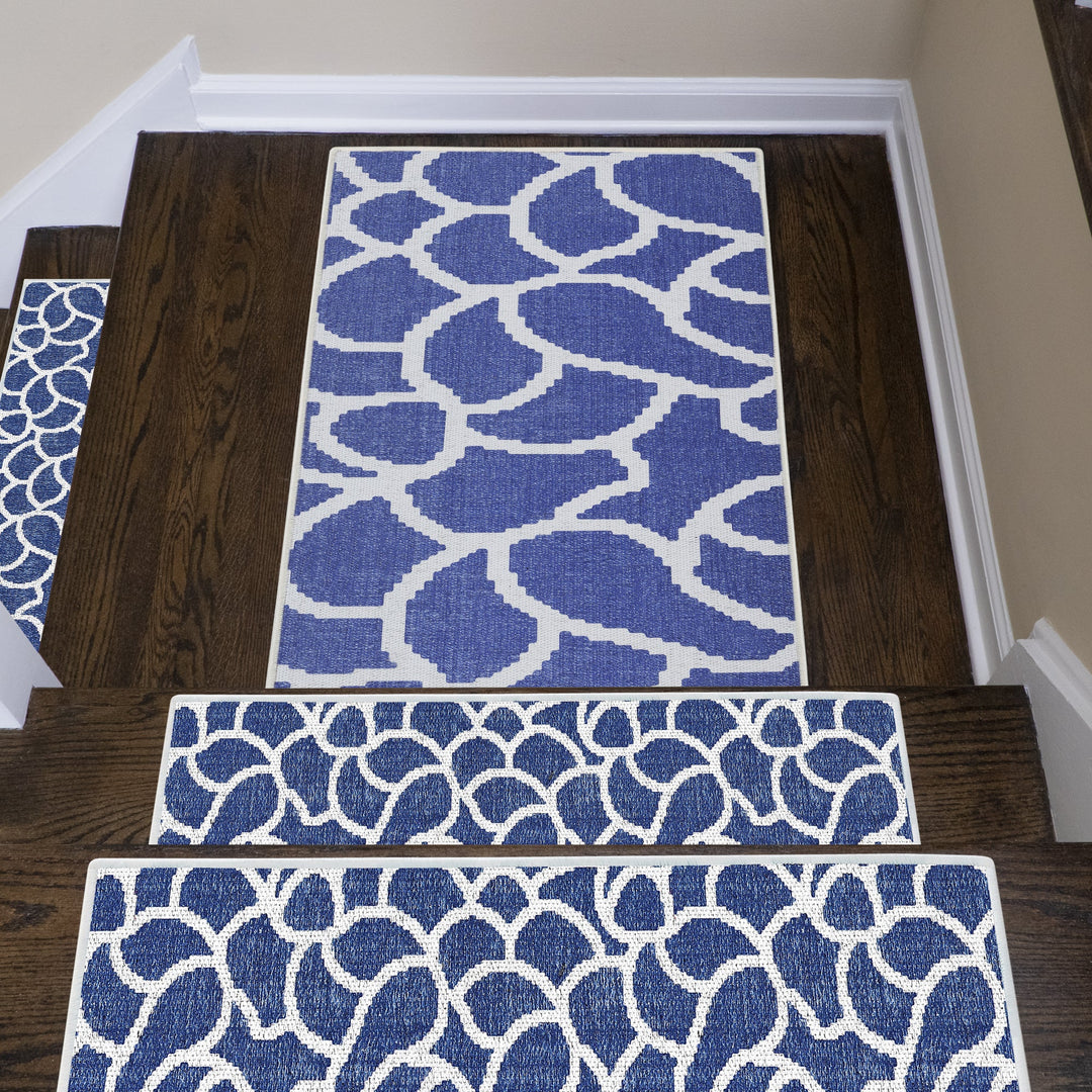 Sussexhome Stone Collection 2 x 3 Foot Heavy Duty Low Pile  Landing Rug Runner