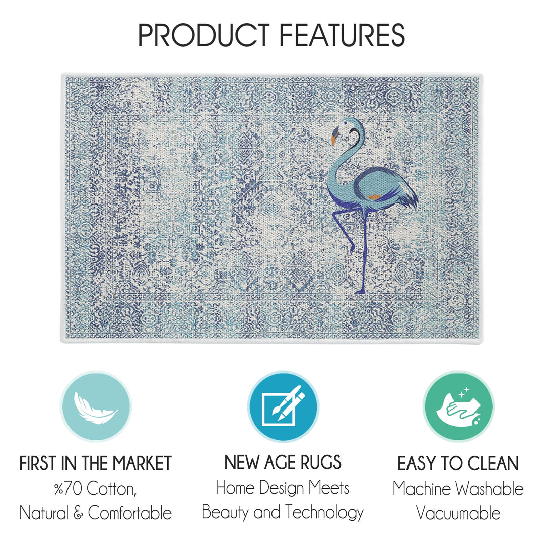 Florida  Design Multipurpose Floor Mat | 20"x31" | Multicolor