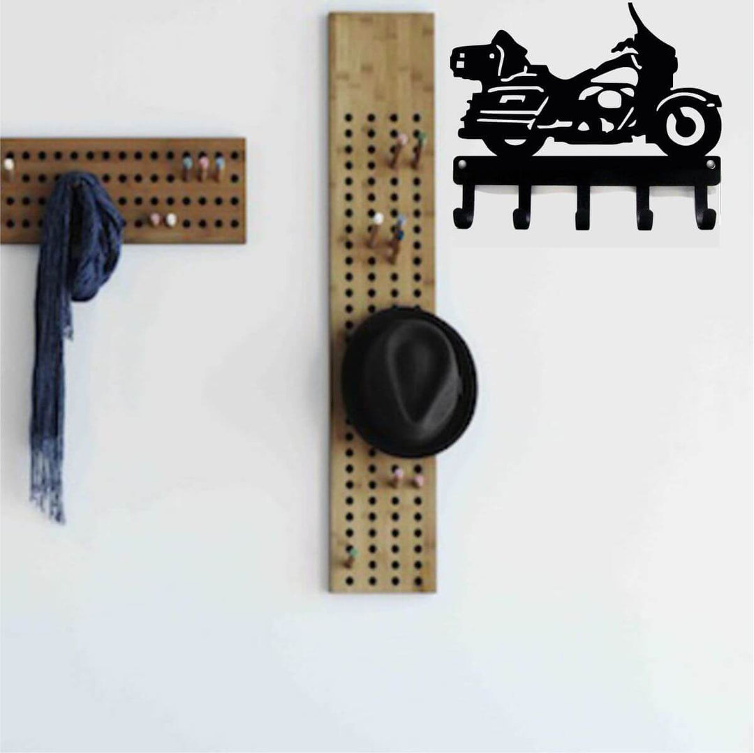 Motorcycle Key Rack Motorcycle Key Holder, Metal Decorative Key Organizer | Coat & Hat ...