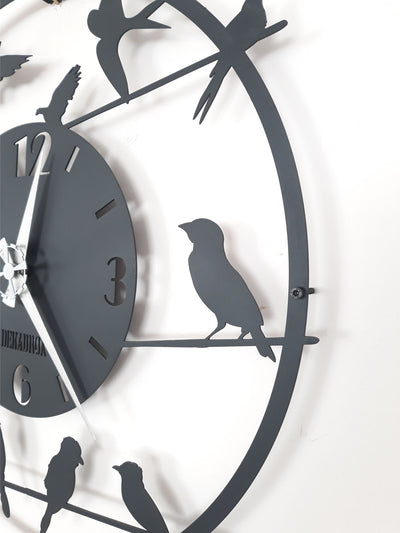 Vögel Uhr