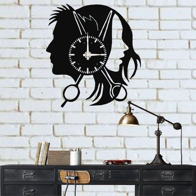 Hair Salon Clock