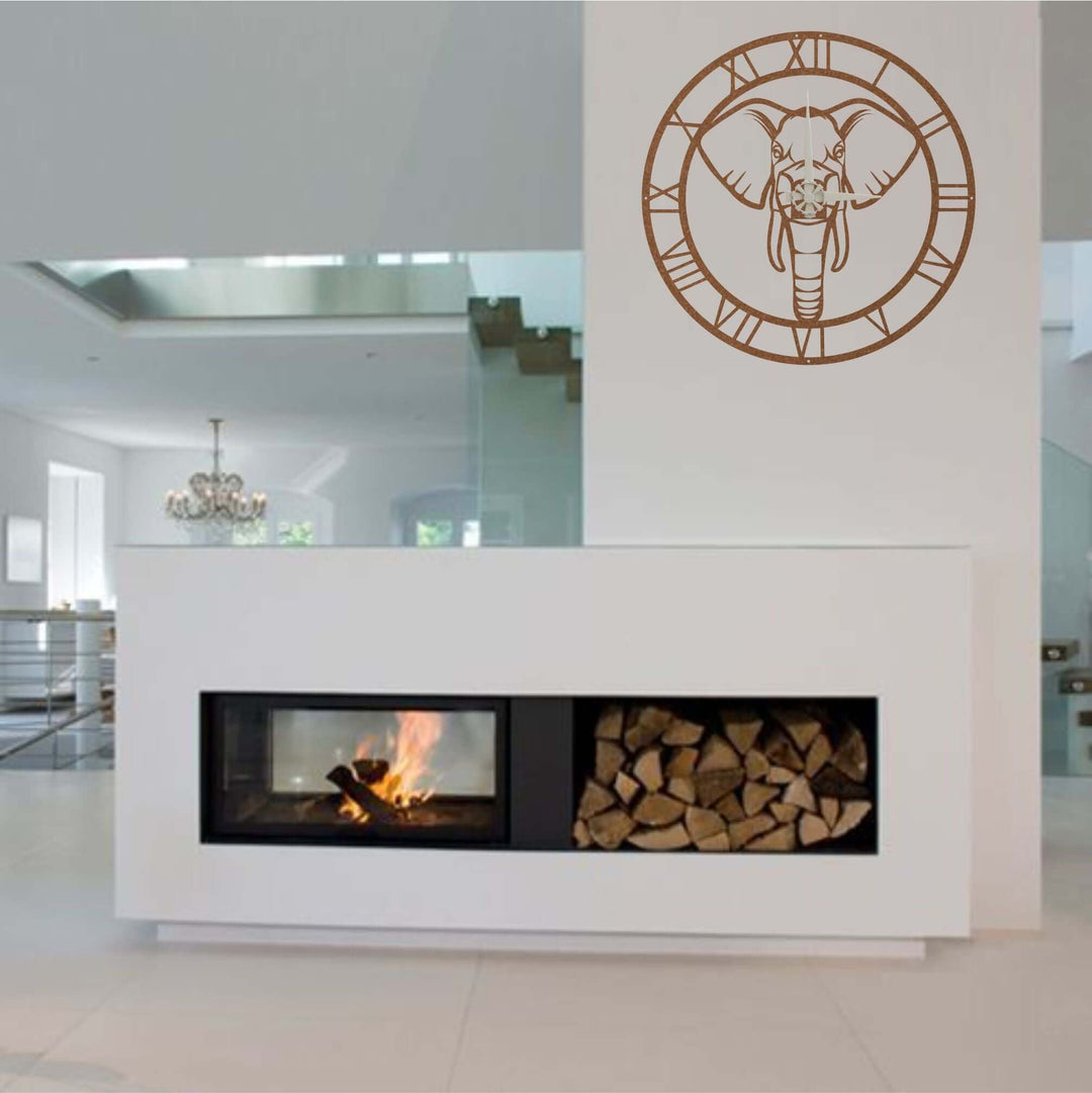 Elephant Clock - Wall Clocks available at Dekadron for $104.90