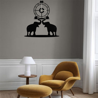 Elephants Clock
