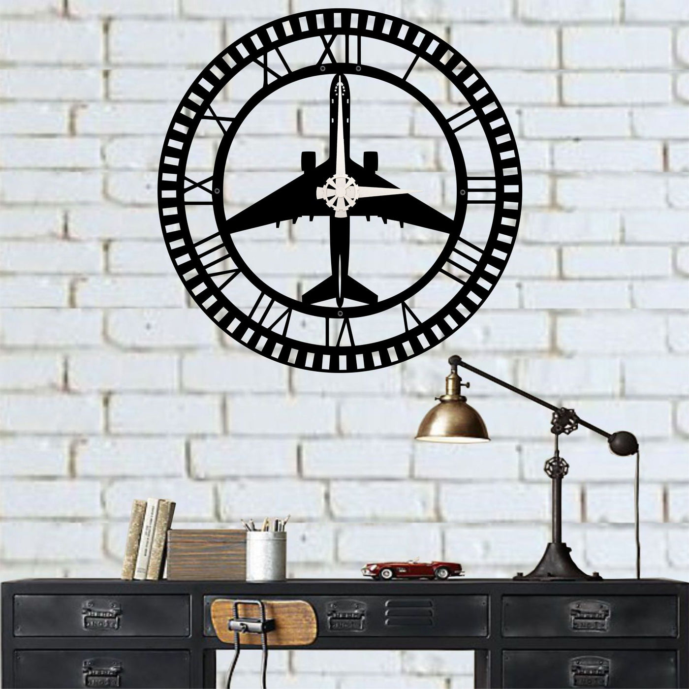 Passanger Plane Clock