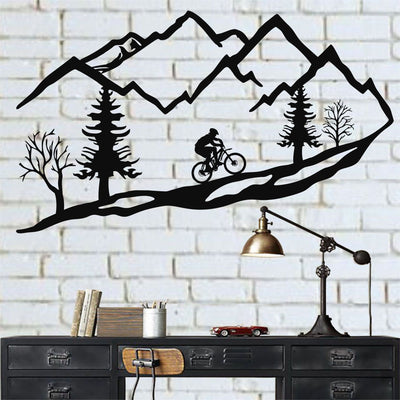 Biker Metall Wandkunst