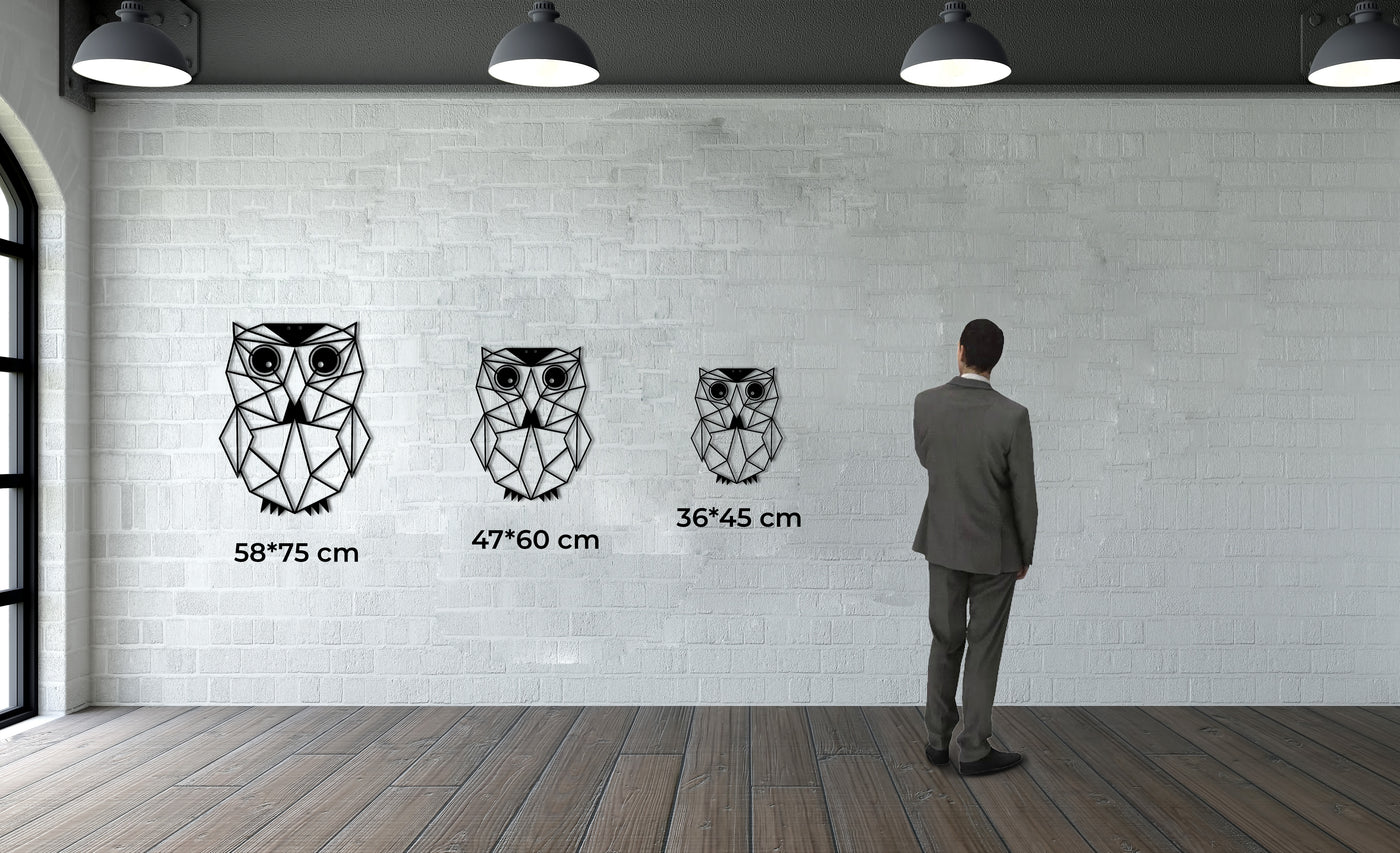 Owl Metal Wall Art