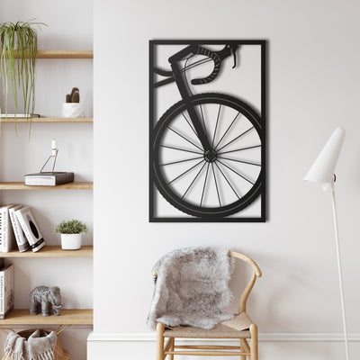 Bicicleta Arte de Pared de Metal