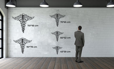 Medical Symbol Metal Wall Art