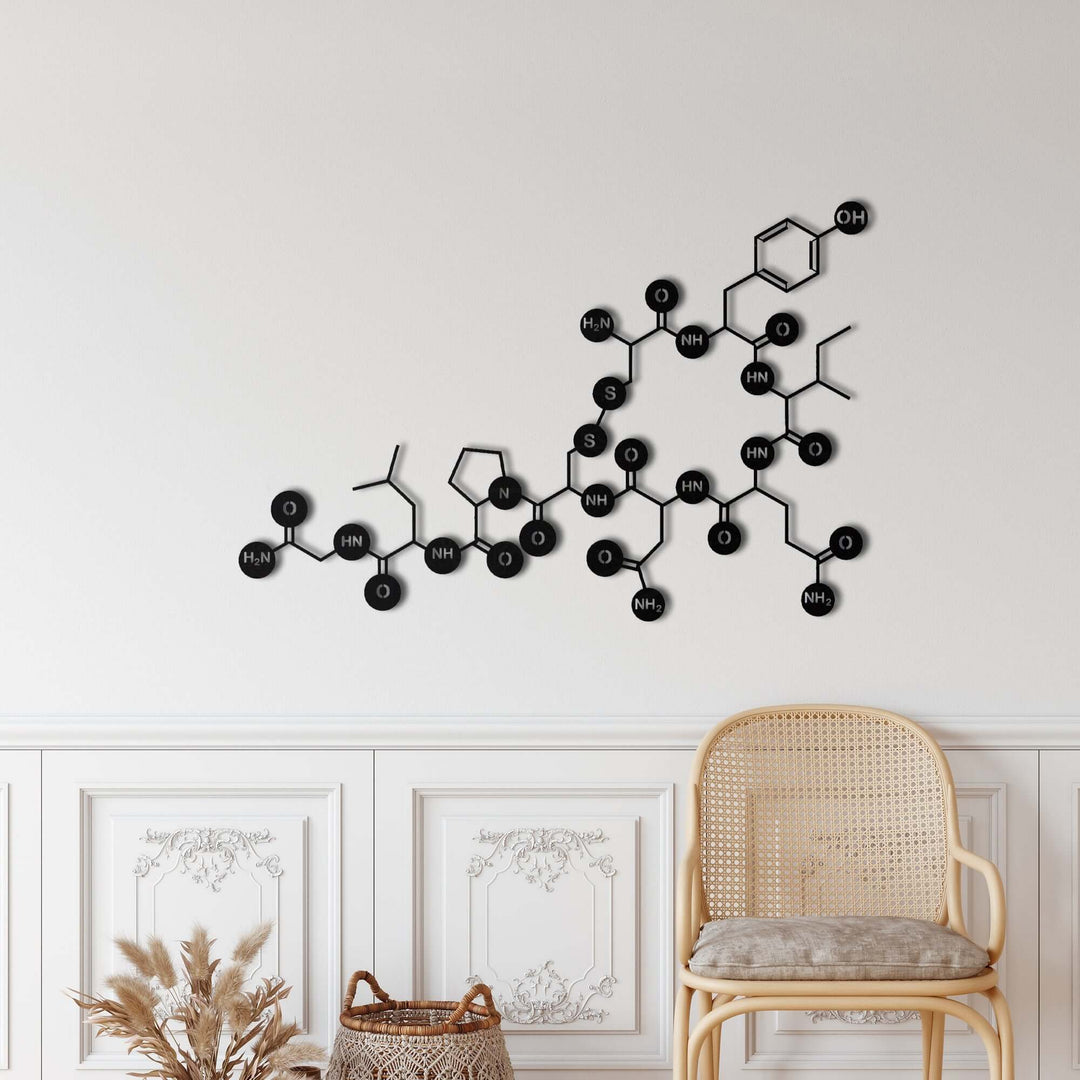 Décoration murale en métal du milieu du siècle abstrait Bar & Dots Gold Décoration murale en métal du milieu du siècle abstrait Bar & Dots Gold