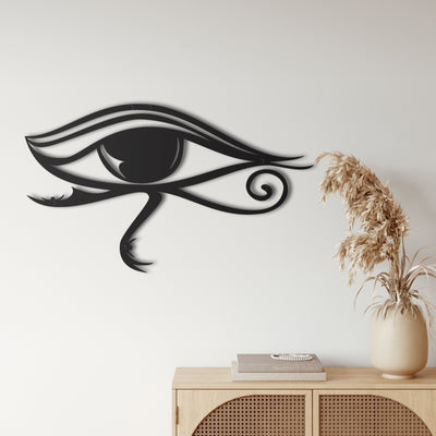 Auge des Horus Wandkunst aus Metall