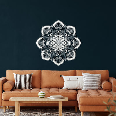 Mandala Metall Wandkunst