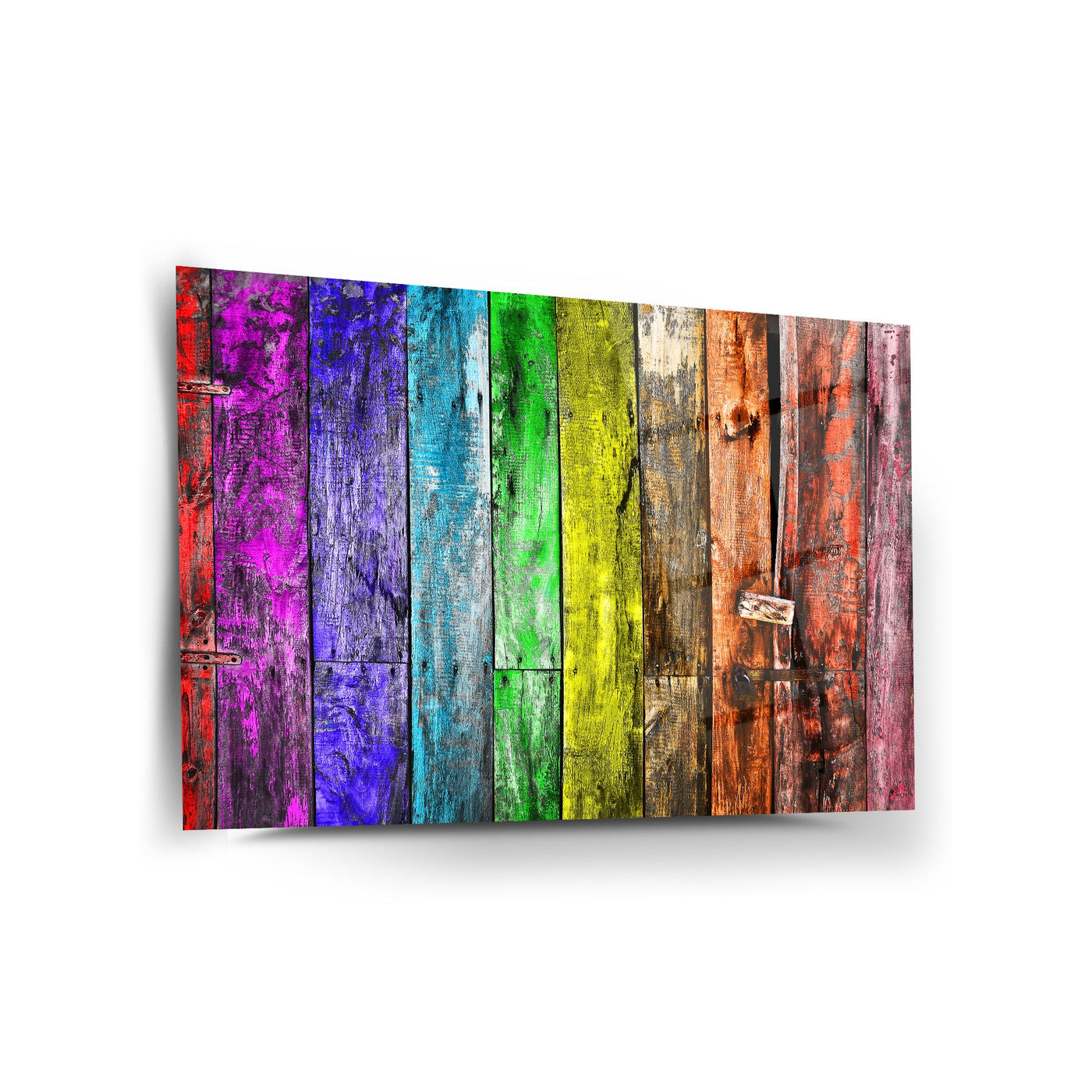 Painted Wood Wall Decor