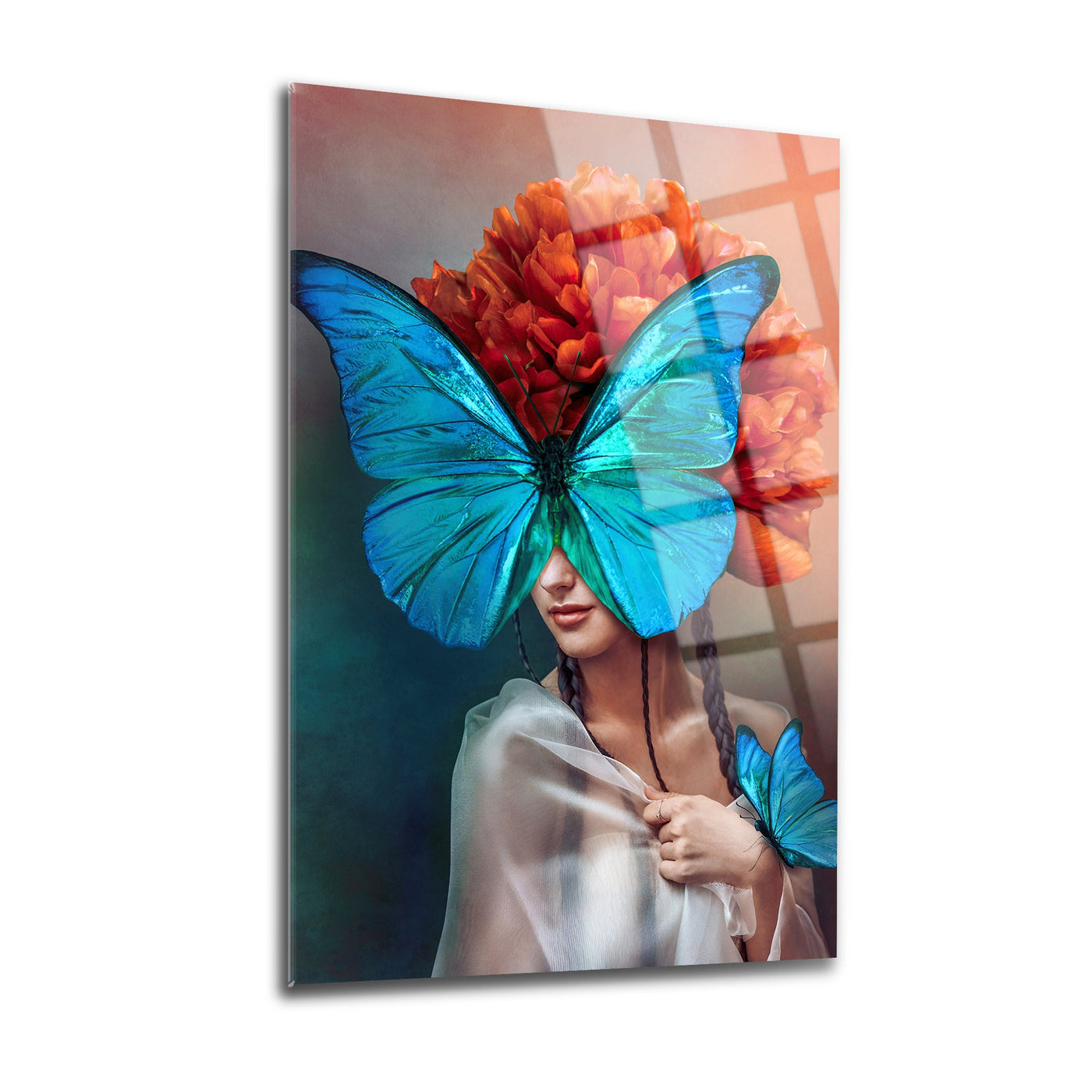 Lady Butterfly Wall Decor