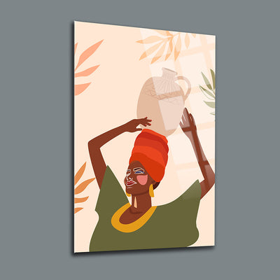 African Woman Wall Decor