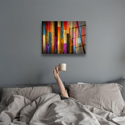 Colored Woods Wall Decor
