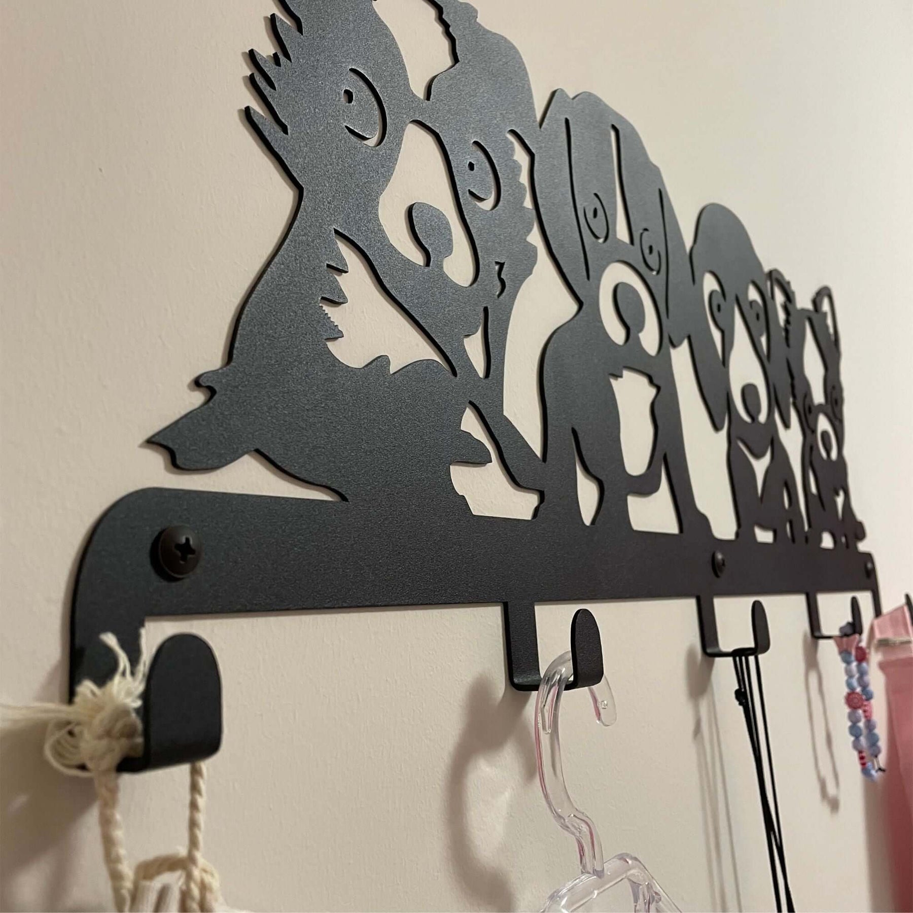 Dog Memory Coat Rack Dogs Metal Coat Rack, Wall Mount Hanger | Coat & Hat Racks – Buy Now ...