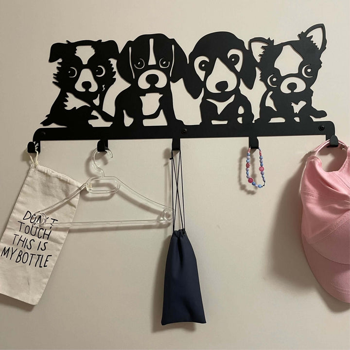 Dog Memory Coat Rack Dogs Metal Coat Rack, Wall Mount Hanger | Coat & Hat Racks – Buy Now ...