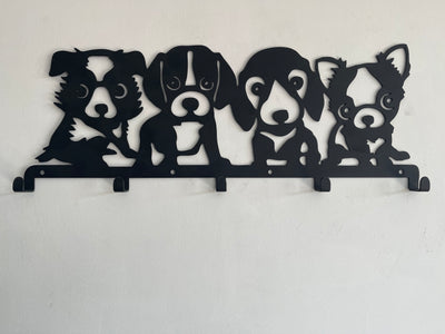 Porte-manteaux en Métal Dogs, Cintre Mural