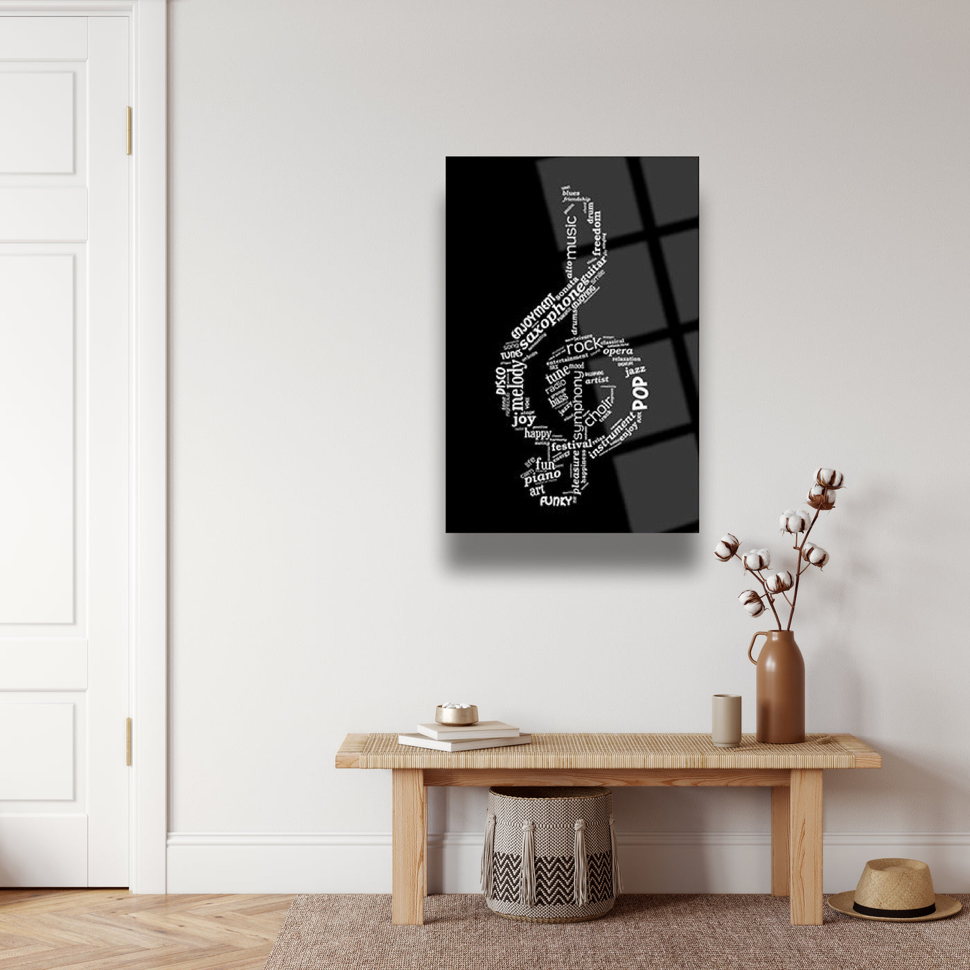 Musical Note Wall Decor