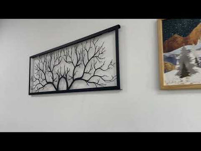 Baum Metall Wandkunst